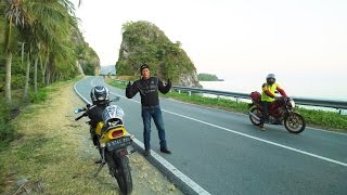 JAVA - SULAWESI (7.000 KM/40 DAYS) PART 15/19 POLEWALIMANDAR - TOURING KAWASAKI NINJA 150 -SATRIA FU