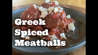 GREEK SPICED MEATBALLS WITH FETA