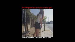 सबै स्कूलका बसहरु किन पहेलो हुन्छ? Why School Bus Is Yellow| || #shorts #youtubeshorts #ytshorts