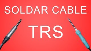 Como soldar un cable TRS / Jack Stereo