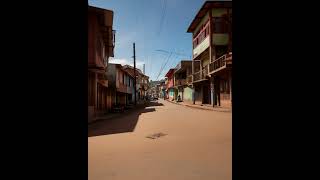 Madagascar streets of Antananarivo somewhere in another universe