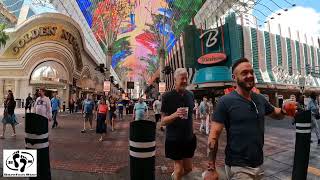 Vegas Walk Tour Las Vegas Fremont Street Experience, N Las Vegas Blvd., Las Vegas, Nevada.