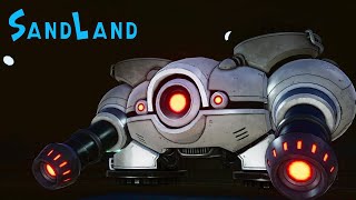 Aquanium Recovery and Defense System Boss Fight | Sand Land Walkthrough Part 15 PS5