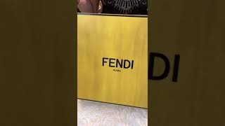 Unboxing by Jackie Z - FENDI SUNSHINE MEDIUM Gray leather and elaphe shopper