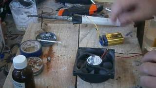 КАК СДЕЛАТЬ МИНИ ОХладитель ВозДуХА/HOW to MAKE a MINI Air Cooler