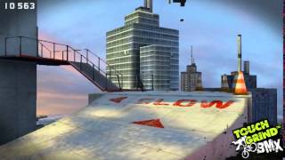 Skyline: Do A 360 Spin From The Ventilation Shaft After The Helicopter Pad. - Touchgrind BMX