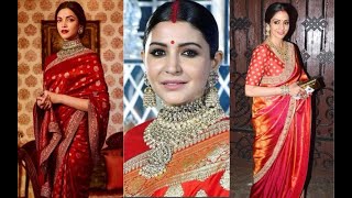 Red Banarasi Saree Designs 2020 || Latest Indian Banarasi Sarees || Top Red Sarees || Designer saree