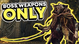 Boss Weapons Are INSANE - Elden Ring Hitless Relay