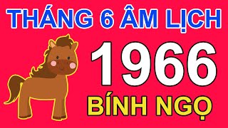 Tử Vi Tuổi Bính Ngọ 1966 Trong tháng 6 năm 2024 âm lịch Giáp Thìn | Triệu Phú Tử Vi