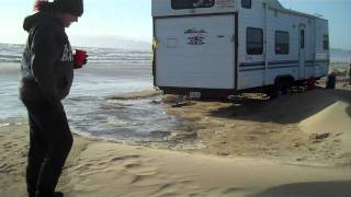 Tide coming up Pismo May 2011