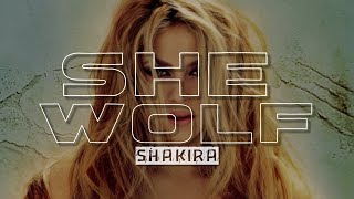 Shakira - She Wolf (Letra / Lyric) "Let it out so it can breathe"