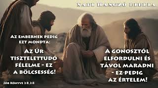 NAPI HANGZÓ BIBLIA - 240. RÉSZ - 08.28.- Jób 28,1-30,31; 2Kor 2,12-17; Zsolt 42,1-11; Péld 22,7