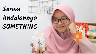 SERUM UNTUK KULIT BERMINYAK & BERJERAWAT - SOMETHINC NIACINAMIDE 5% & 10% (REVIEW) #serumsomethinc