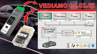 Эксклюзив. Установка Vediamo 4.02.02 для VXDIAG VCX C6 & Openport 2 + Драйвер Openport 2 + Full CBF