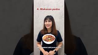 5 JENIS MAKANAN YANG MEMBUAT NYERI HAID SEMAKIN PARAH #apotek #apoteker #tipskesehatan