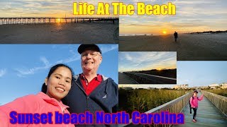 Life At The beach - Filipina Married To American Living In USA - Sunset Beach North Carolina