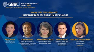 Interoperability and Climate Change - Blockchain Central Davos 2023