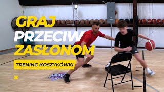 Czytanie obrony górą na zasłonie | Trening Koszykówki