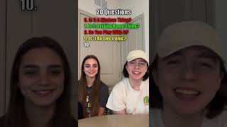 IT WAS SO OBVIOUS... 20 Questions Game Challenge with Bryn!