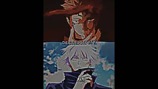 SUKUNA VS GOJO #gojosatoruedit #gojo #gojosotaru #gojoedit #sukuna #sukunaedit  #ryomensukuna