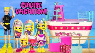 LOL OMG Unicorn & Bon Bon Family CRUISE SHIP Vacation