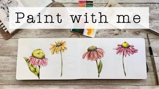 Paint with me | new Letter Sparrow paints