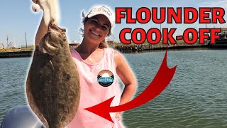 Galveston Flounder - Husband vs. Wife Cooking competition