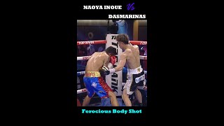 Ferocious Body Shot: Naoya Inoue vs dasmarinas I #BoxingTutorial #shorts