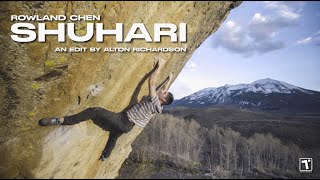 Tension Climbing Athlete, Rowland Chen, Sends "SHUHARI"