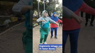 21 Juli 2024 Cari sehat di Taman Bambu #shorts #kegiatanku #olahragasenam #shortvideo #senampagi