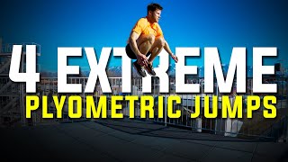 4 Difficult Bodyweight Plyometric Jumps - Olympic Speed Skater Plyos