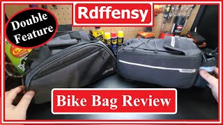 Rear Bike Rack Trunk Bags Review *Rdffensy*