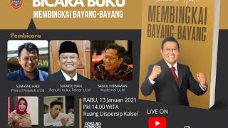 Talkshow Virtual  "Bicara Buku Membingkai Bayang-Bayang"