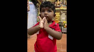 Mohit temple visit #singapore #baby #shorts #shortstamil #tamilshorts #shortsvideo #littlebaby