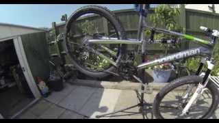 2014 boardman fs pro 650b 27.5 mtb (watch in 4k)