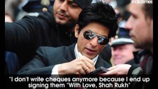 SHAHRUKH Wittiest Reply Ever Proved He Is The Wittiest Of Them All