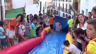 Tobogan Gigante. Baños de la Encina. 13 de agosto 2015