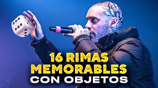 16 RIMAS MEMORABLES DEL FREESTYLE CON OBJETOS