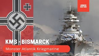 KMS-BISMARCK, KAPAL PERANG JERMAN YANG MEMBUAT ROYAL NAVY CEMAS! samapai di buru kapal-kapal inggris