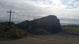 P5! CPKC 8821, 4557, 4707 at Spence pretripping facility.