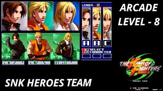 The King of Fighters '2003 - Arcade (Level 8) SNK Heroes Team (Spanish).