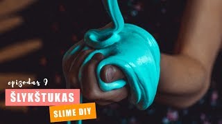 Pasidaryk pats - Šlykštukas (gleivė) / 5 MINUTE CRAFTS / Slime