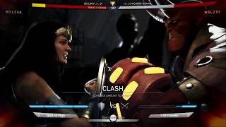 GGA Fil Pops (Hellboy) vs. CSB Grawlix (Wonder Woman)