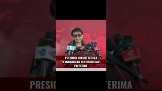 Presiden RI Jokowi menerima penghargaan tertinggi dari Pemerintah Palestina