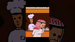 Arabs Sheikh Try Shawarma In Bangladesh!!🇧🇩Animated Funny Video By Khaled Nur #shorts