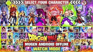 BEST WATCH MODE?? DRAGON BALL MUGEN ANDROID /STARBLAST MUGEN /Anime War Mugen NO EXAGEAR ANDROID