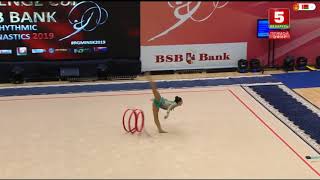 PAZHAVA Salome Ribbon Qualification World Challenge Cup Minsk 2019