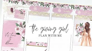 Plan with Me | The Giving Girl | Early Bloom