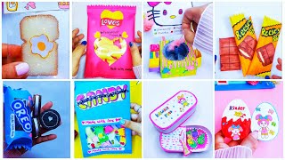 14 Easy Craft Ideas / Food Collection/DIY /Miniature Crafts Idea/ school hacks /how to make #craft