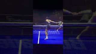 BEA GONZALEZ! DOPPIA DEJADA! 🔥💪 #padel #trickshots #tricks #worldpadeltour #viral #shorts